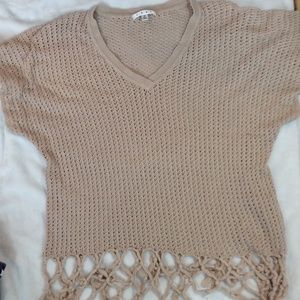 Cabi knit beach like cover up